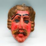 Mexican Hand Carved Wooden Wall Mask