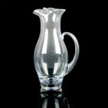 Orrefors Glass Pitcher, Intermezzo Blue