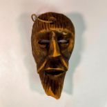 Hand Carved Wooden Tribal Wall Mask