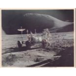 NASA Apollo 15 Lunar Surface Photo Signed by James B. Irwin