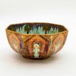 Wedgwood Fairyland Lustre Porcelain Octagonal Bowl