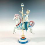 Boy On Carousel Horse 1001470 - Lladro Porcelain Figurine