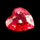 Red Heart Paperweight - Swarovski Crystal Paperweight