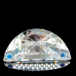 Swarovski Crystal Plaque, 2002 Isadora 602383