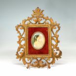 A Cameo Creation, Framed Portrait of Empress Eugenie