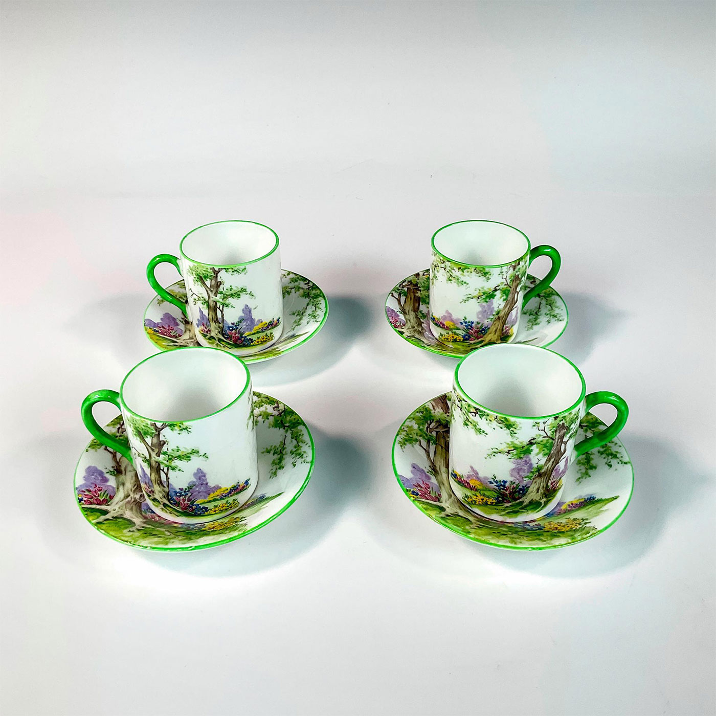 8pc Royal Albert Bone China Espresso Cups and Saucers - Image 2 of 5