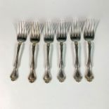 6pc Westmorland Sterling Silver Individual Salad Forks