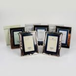 5pc Vintage Philip Whitney LTD Silver Plated Picture Frames