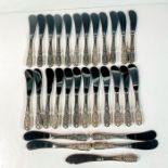 29pc Westmorland Sterling Silver Butter Spreaders