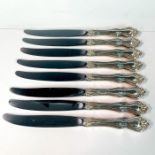 8pc Westmorland Sterling Flatware Knives