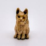 Japanese Carved Bone Cat Netsuke