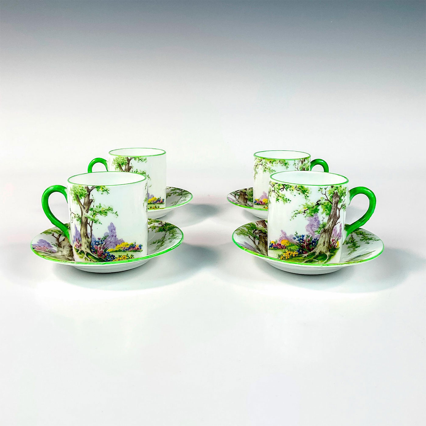 8pc Royal Albert Bone China Espresso Cups and Saucers - Image 3 of 5