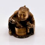 Japanese Resin Figurine of a Famer