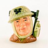 Soldier D6876 - Small - Royal Doulton Character Jug