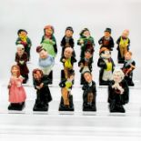 17pc Royal Doulton Figurines, Charles Dickens' Characters