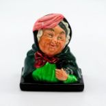 Sairey Gamp D6047 - Royal Doulton Character Bust