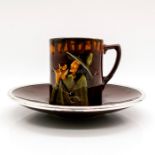 Royal Doulton Kingsware Cup and Saucer, Pied Piper