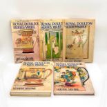 5pc Royal Doulton Seriesware Books, Volume 1-5