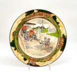 Royal Doulton Motoring Series Plate, Itch Yer On Guvenor?