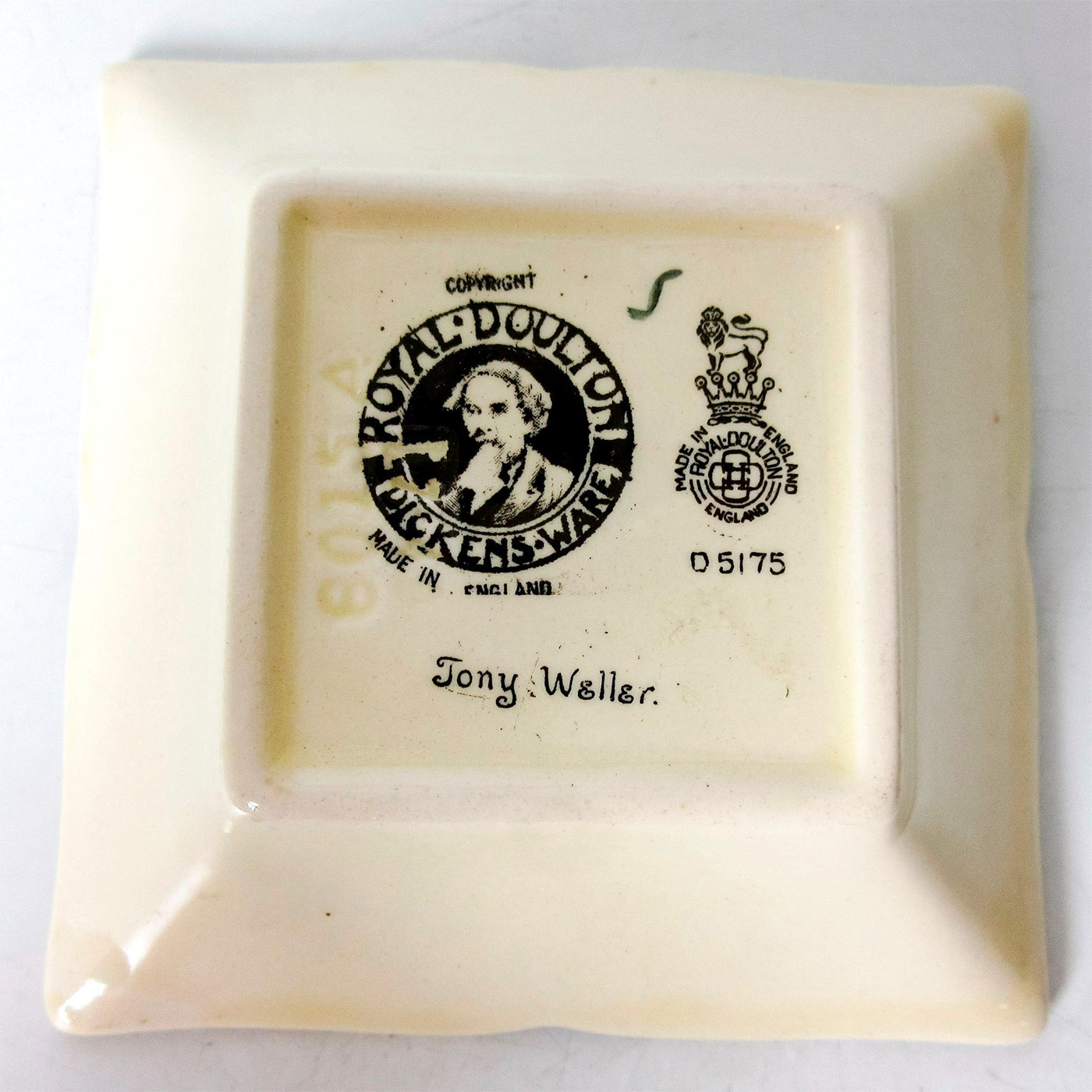 Tony Weller Pin Dish, D5175 - Royal Doulton - Image 3 of 3