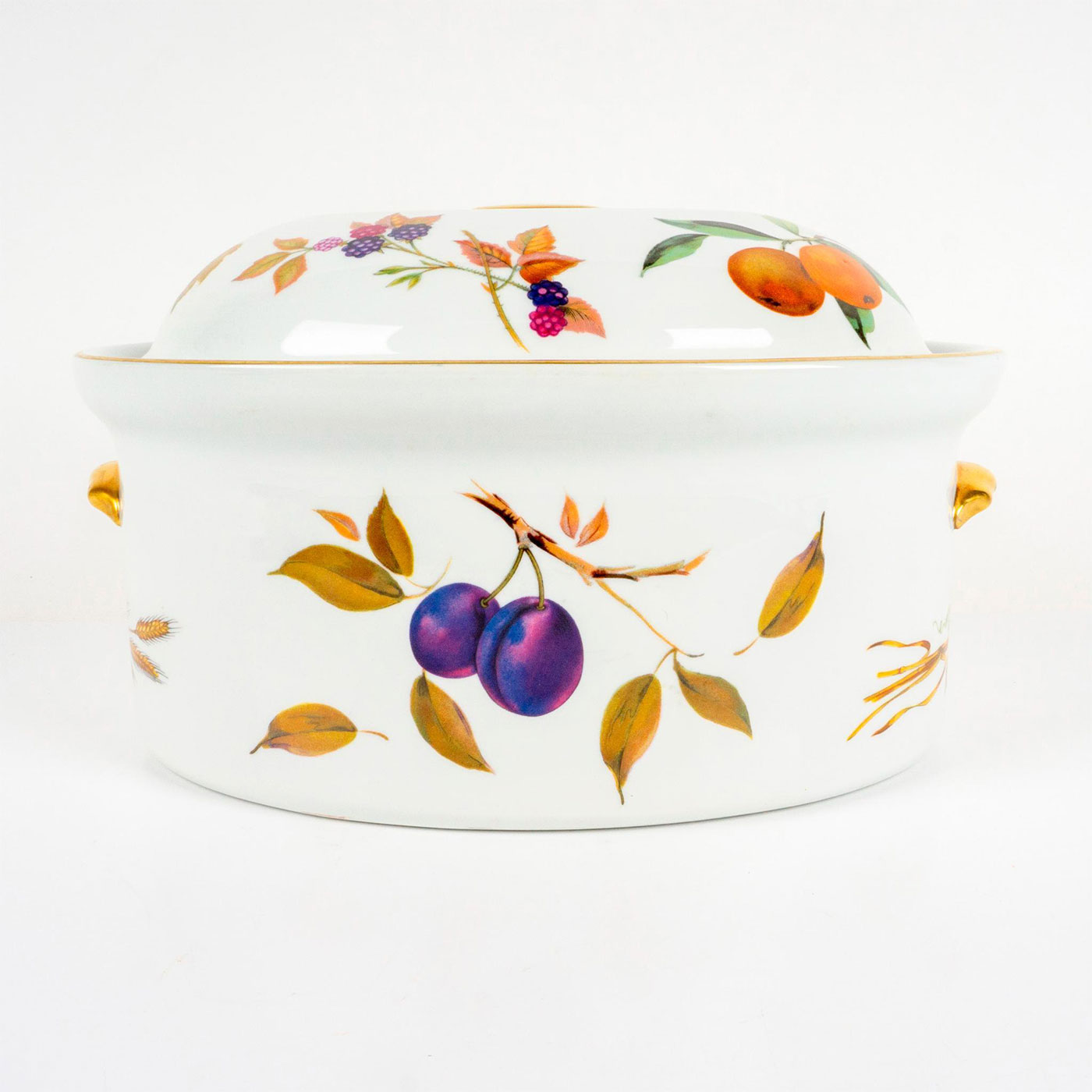 Royal Worcester Evesham Pattern Large Tureen with Lid - Image 2 of 8