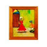 Framed Art Print on Board, Danzas