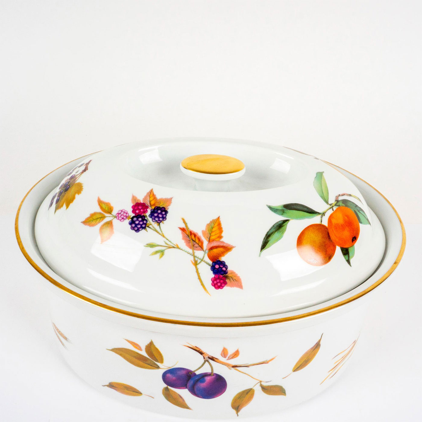 Royal Worcester Evesham Pattern Large Tureen with Lid - Image 3 of 8