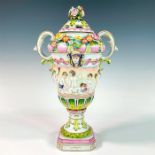 Antique 18th c. Ludwigsburg Porcelain Lidded Urn
