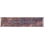 Vintage Falasiri Oriental Wool Runner Rug