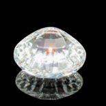 Swarovski Silver Crystal Figurine, Clam Shell