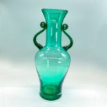 Blenko Emerald Green Glass Vase