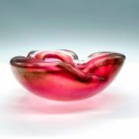 Murano Sommerso Art Glass Bowl