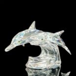 Swarovski Crystal Figurine, Lead Me Dolphins 153850