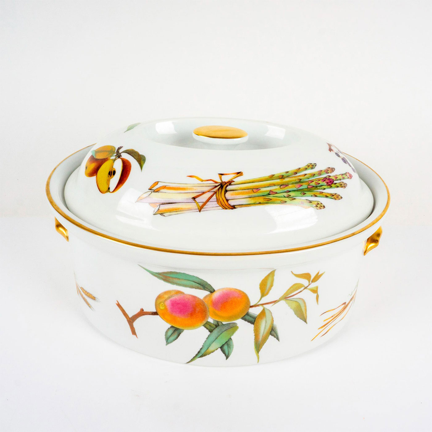 Royal Worcester Evesham Pattern Large Tureen with Lid - Image 5 of 8