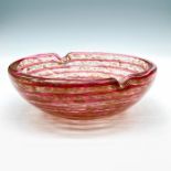 Murano Glass Swirl Ashtray