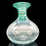 Blenko Glass Spiral Vase
