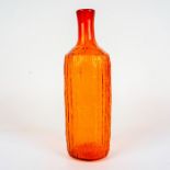 Blenko Orange Vase