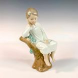 Little Boy Thinking 1004876 - Lladro Porcelain Figurine