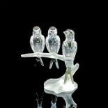 Swarovski Crystal Figurine, Swallows