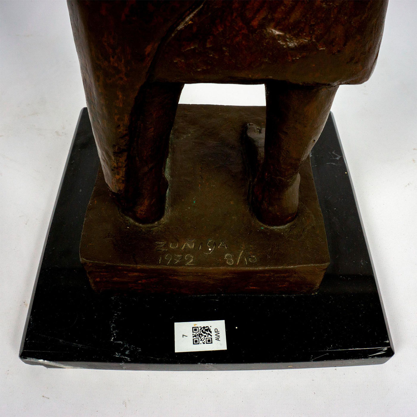 Francisco Zuniga (Costa Rican/Mexican, 1912-1998) Sculpture - Image 3 of 3