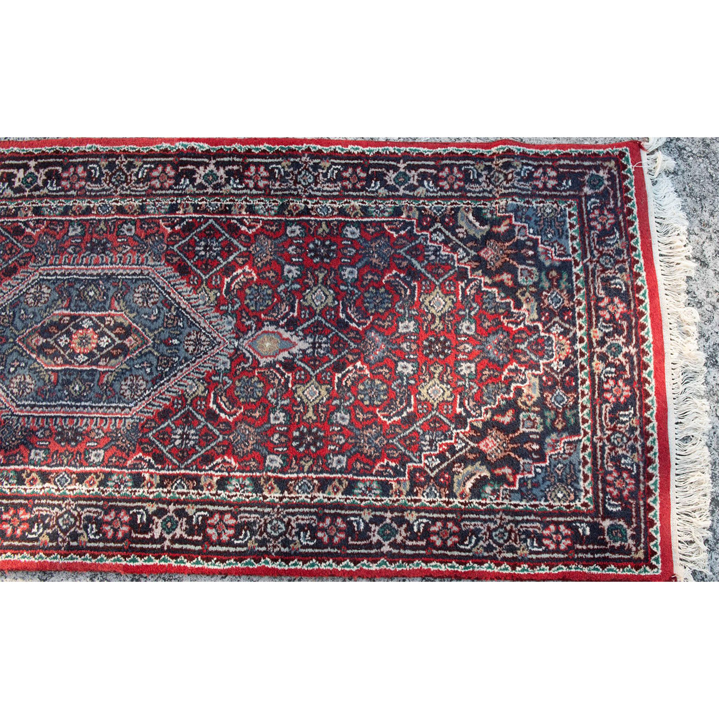 Vintage Falasiri Oriental Wool Runner Rug - Image 5 of 6