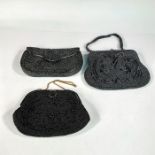 3pc Vintage Beaded Purses, Charbet, Josef, and Walborg