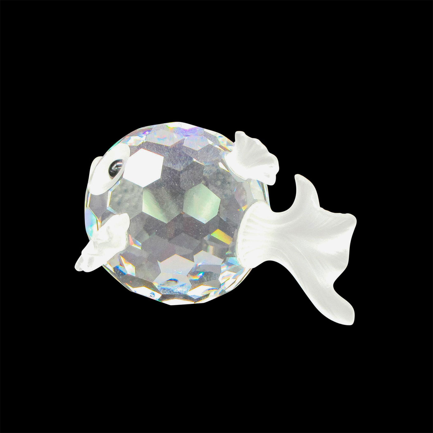 Swarovski Silver Crystal Large Figurine, Blowfish - Image 2 of 2