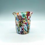 Vintage Venetian Millefiori Glass Toothpick Holder