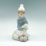 Shepherd With Lamb 1004676 - Lladro Porcelain Figurine