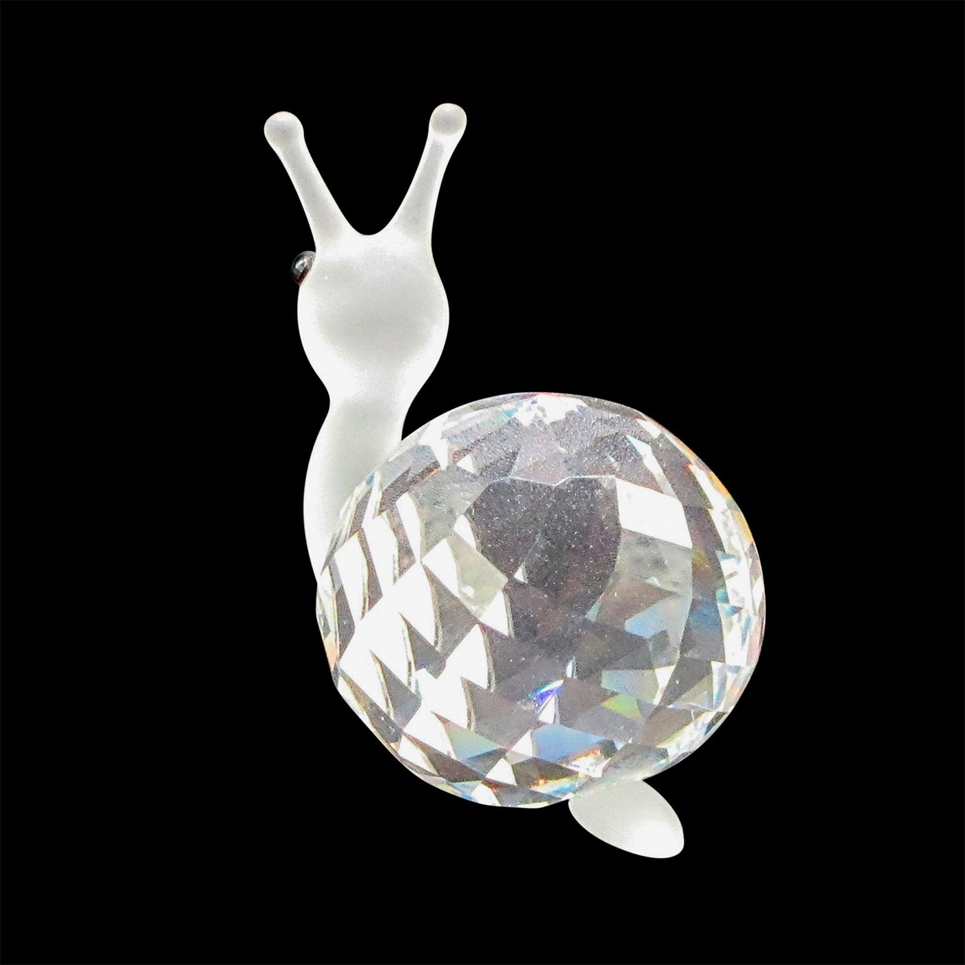 Swarovski Silver Crystal Figurine, Snail - Image 2 of 2