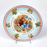 Wedgwood Beatrix Potter Peter Rabbit, Birthday Plate