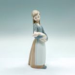 Girl With Pig 1001011 - Lladro Porcelain Figurine