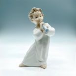 Angel With Flute 1004540 - Lladro Porcelain Figurine