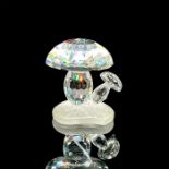 Swarovski Silver Crystal Figurine, Mushroom
